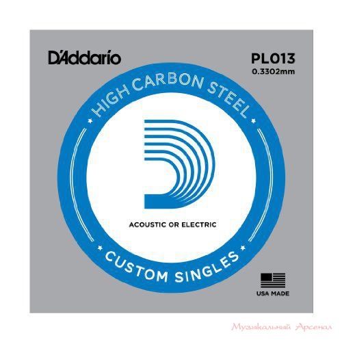 D´ADDARIO PL013 Struna na elektrofonickou kytaru 0.13